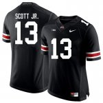 Men's Ohio State Buckeyes #13 Gee Scott Jr. Black Nike NCAA College Football Jersey Check Out HNP3844CA